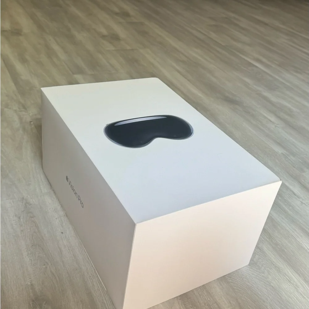 Apple Vision Pro Headset - Black and Silver